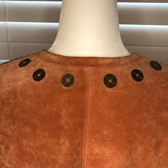 Pamela McCoy Pink Embellished Leather Jacket - Picture 12 of 16